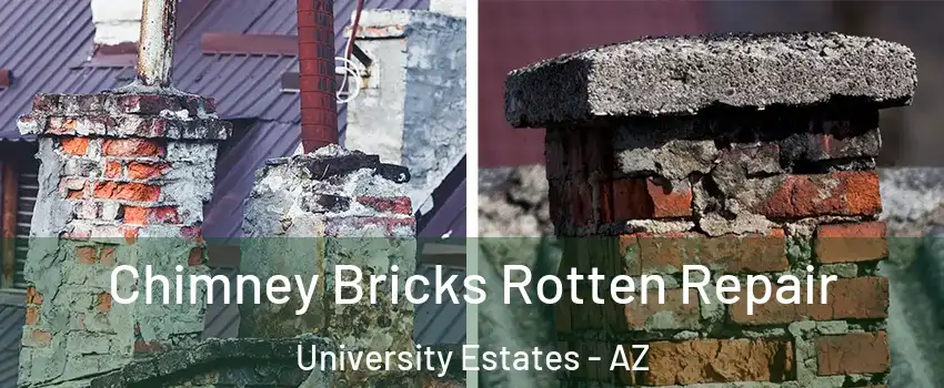 Chimney Bricks Rotten Repair University Estates - AZ