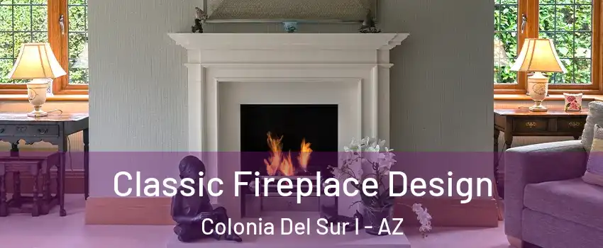 Classic Fireplace Design Colonia Del Sur I - AZ