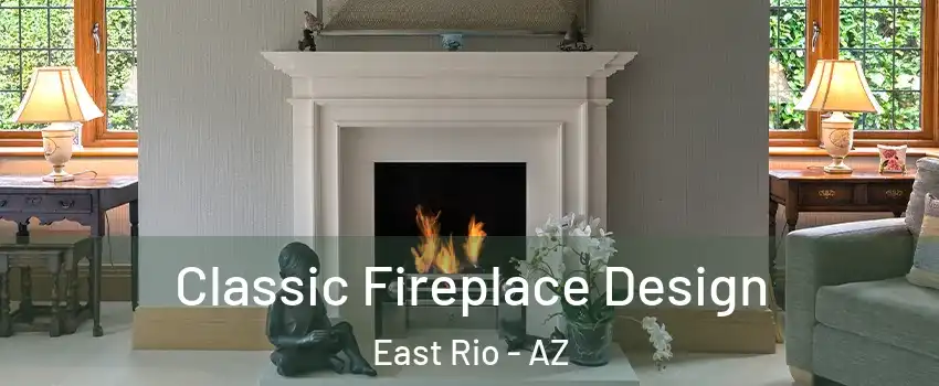 Classic Fireplace Design East Rio - AZ