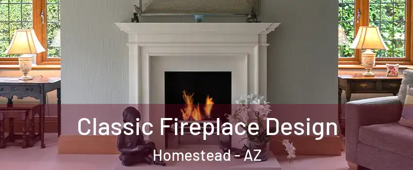 Classic Fireplace Design Homestead - AZ