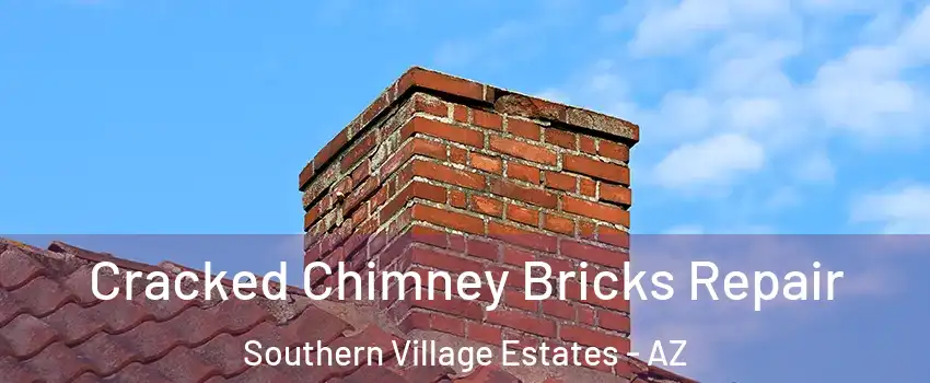 Cracked Chimney Bricks Repair Southern Village Estates - AZ