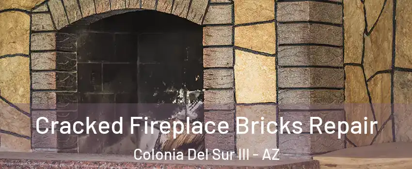 Cracked Fireplace Bricks Repair Colonia Del Sur III - AZ