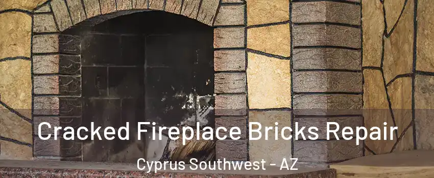 Cracked Fireplace Bricks Repair Cyprus Southwest - AZ