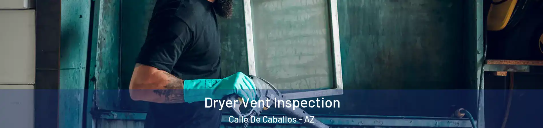 Dryer Vent Inspection Calle De Caballos - AZ