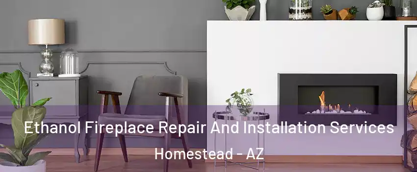 Ethanol Fireplace Repair And Installation Services Homestead - AZ