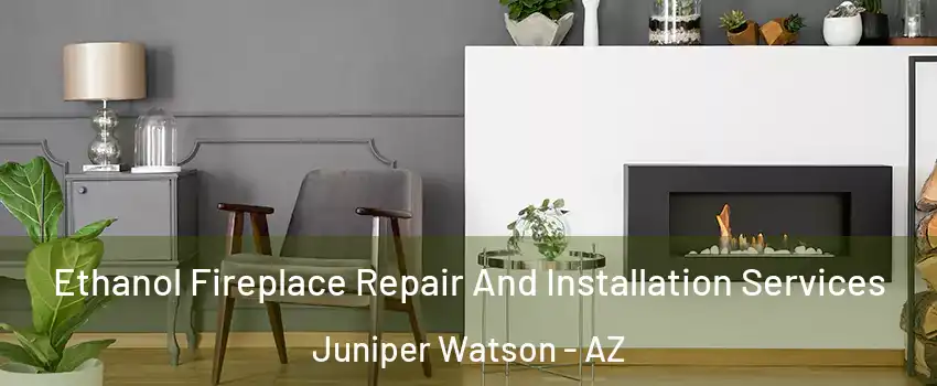 Ethanol Fireplace Repair And Installation Services Juniper Watson - AZ