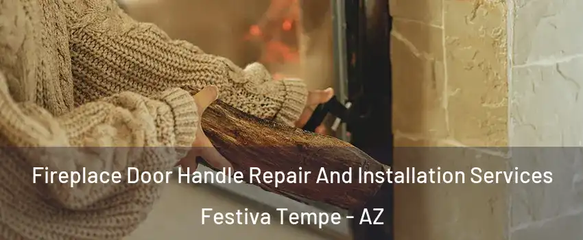 Fireplace Door Handle Repair And Installation Services Festiva Tempe - AZ