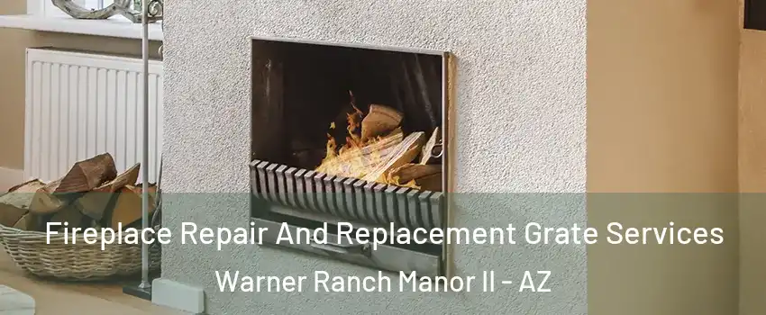 Fireplace Repair And Replacement Grate Services Warner Ranch Manor II - AZ