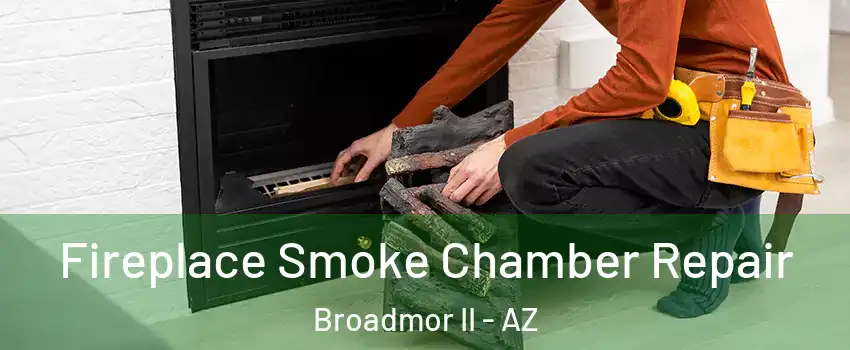 Fireplace Smoke Chamber Repair Broadmor II - AZ