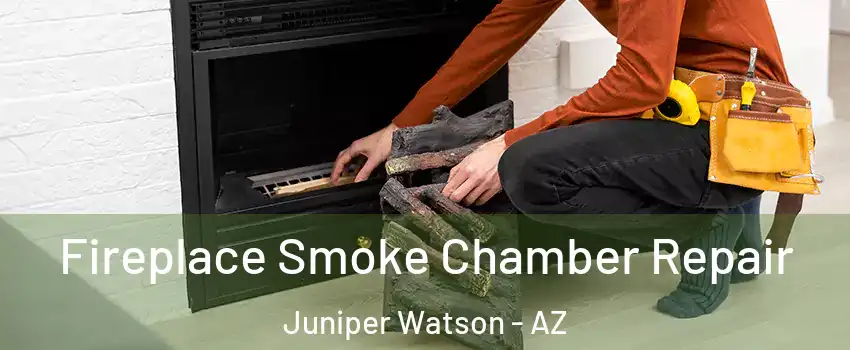 Fireplace Smoke Chamber Repair Juniper Watson - AZ