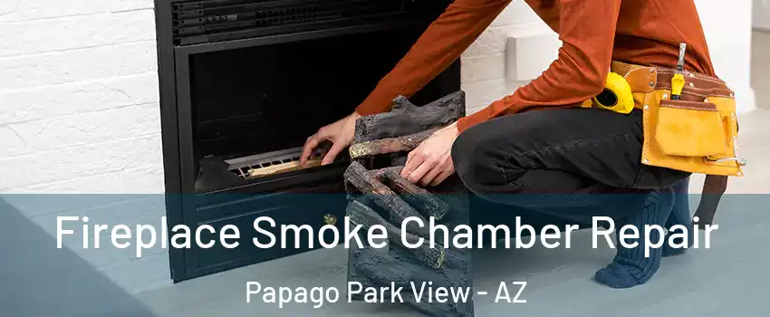 Fireplace Smoke Chamber Repair Papago Park View - AZ