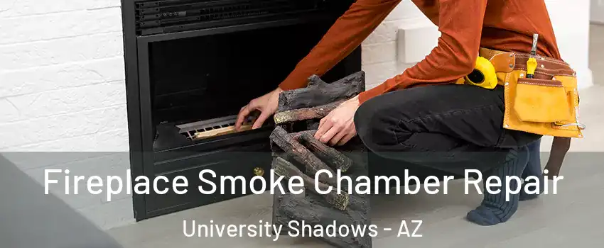 Fireplace Smoke Chamber Repair University Shadows - AZ