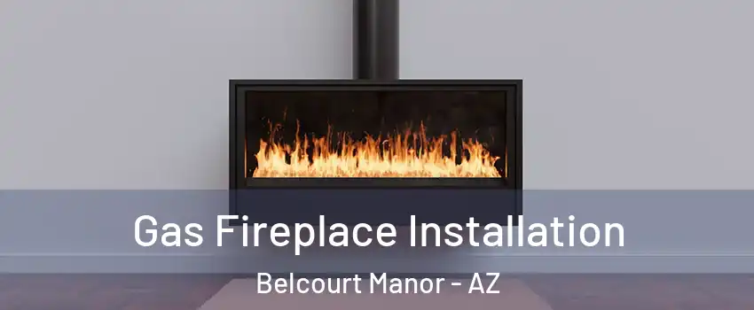 Gas Fireplace Installation Belcourt Manor - AZ