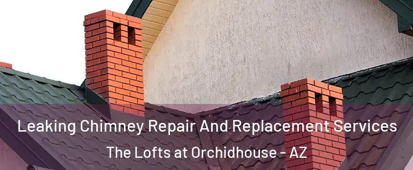 Leaking Chimney Repair And Replacement Services The Lofts at Orchidhouse - AZ