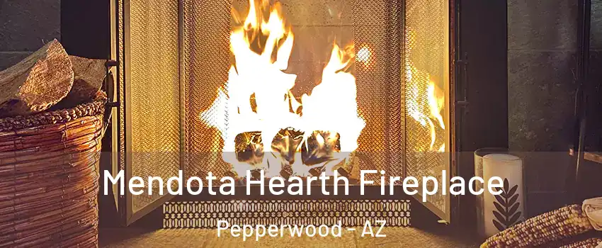 Mendota Hearth Fireplace Pepperwood - AZ