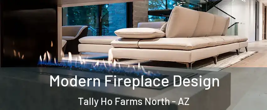 Modern Fireplace Design Tally Ho Farms North - AZ