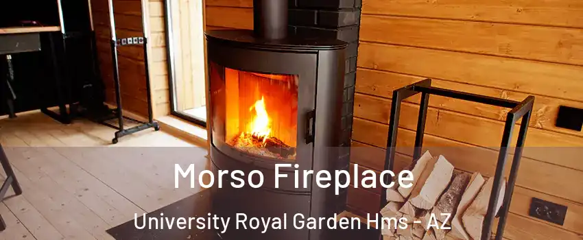 Morso Fireplace University Royal Garden Hms - AZ