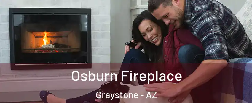 Osburn Fireplace Graystone - AZ