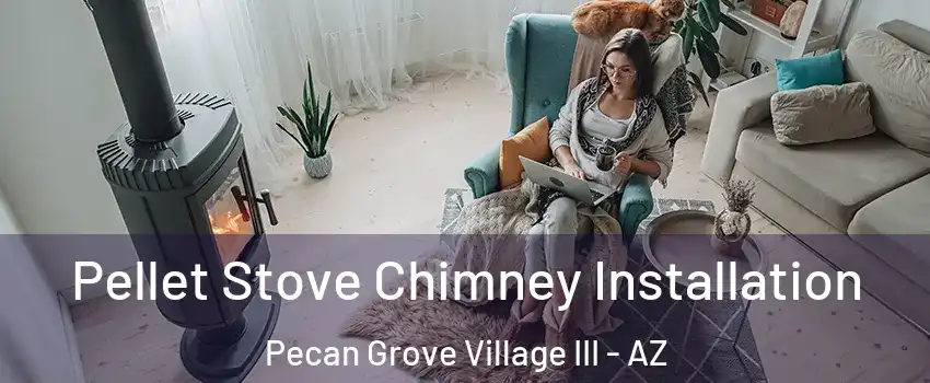 Pellet Stove Chimney Installation Pecan Grove Village III - AZ