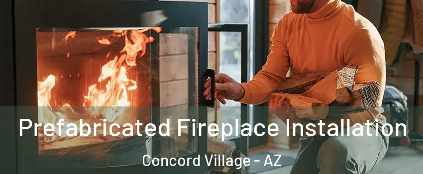 Prefabricated Fireplace Installation Concord Village - AZ