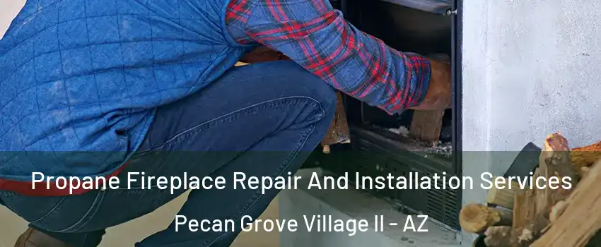 Propane Fireplace Repair And Installation Services Pecan Grove Village II - AZ