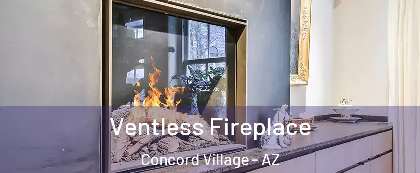 Ventless Fireplace Concord Village - AZ